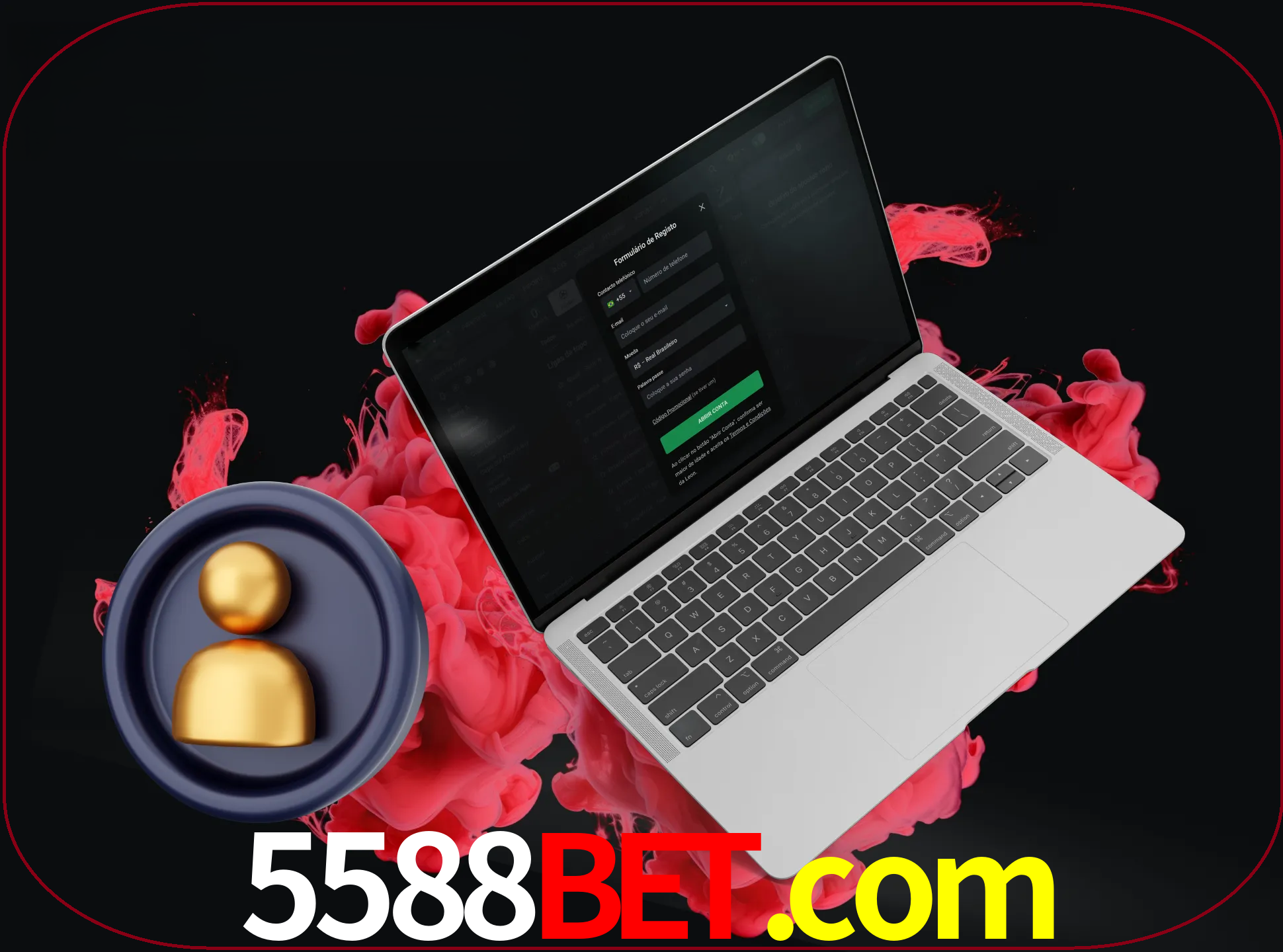 No cabeçalho do site 5588bet, clique no botão que o levará a um formulário especial onde terá de introduzir as suas informações actuais.