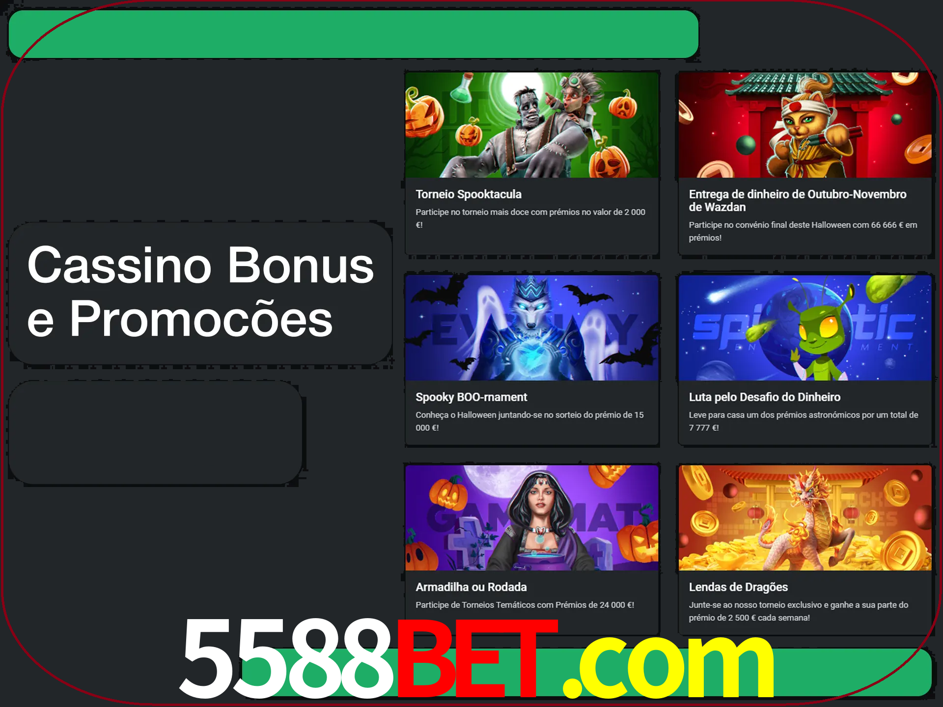 Verifique se há novos bônus de cassino para reivindicar.