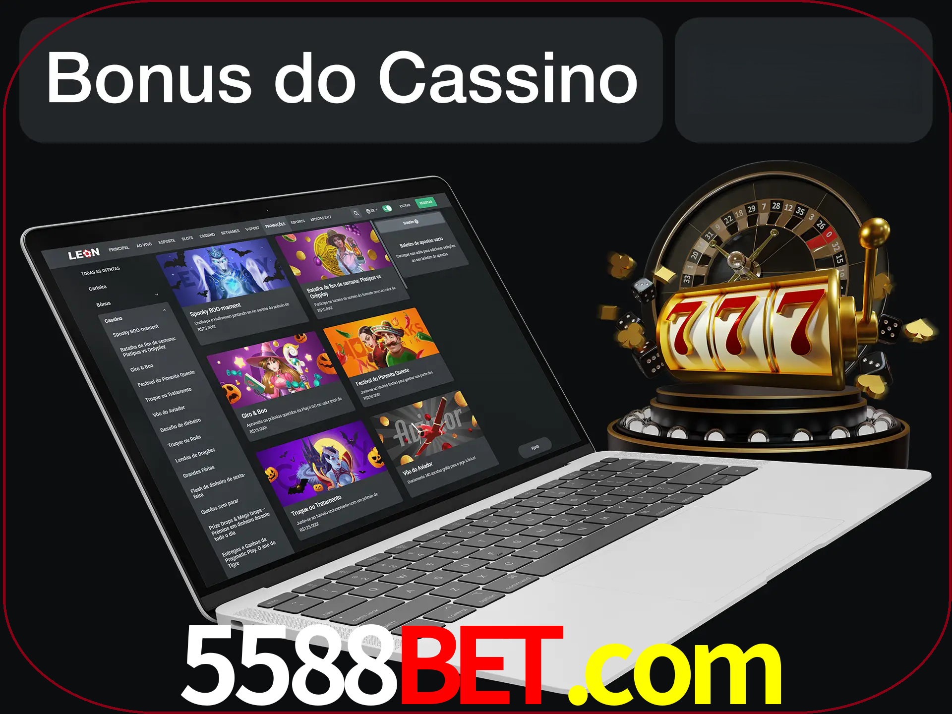 Use o bônus do cassino para começar melhor.