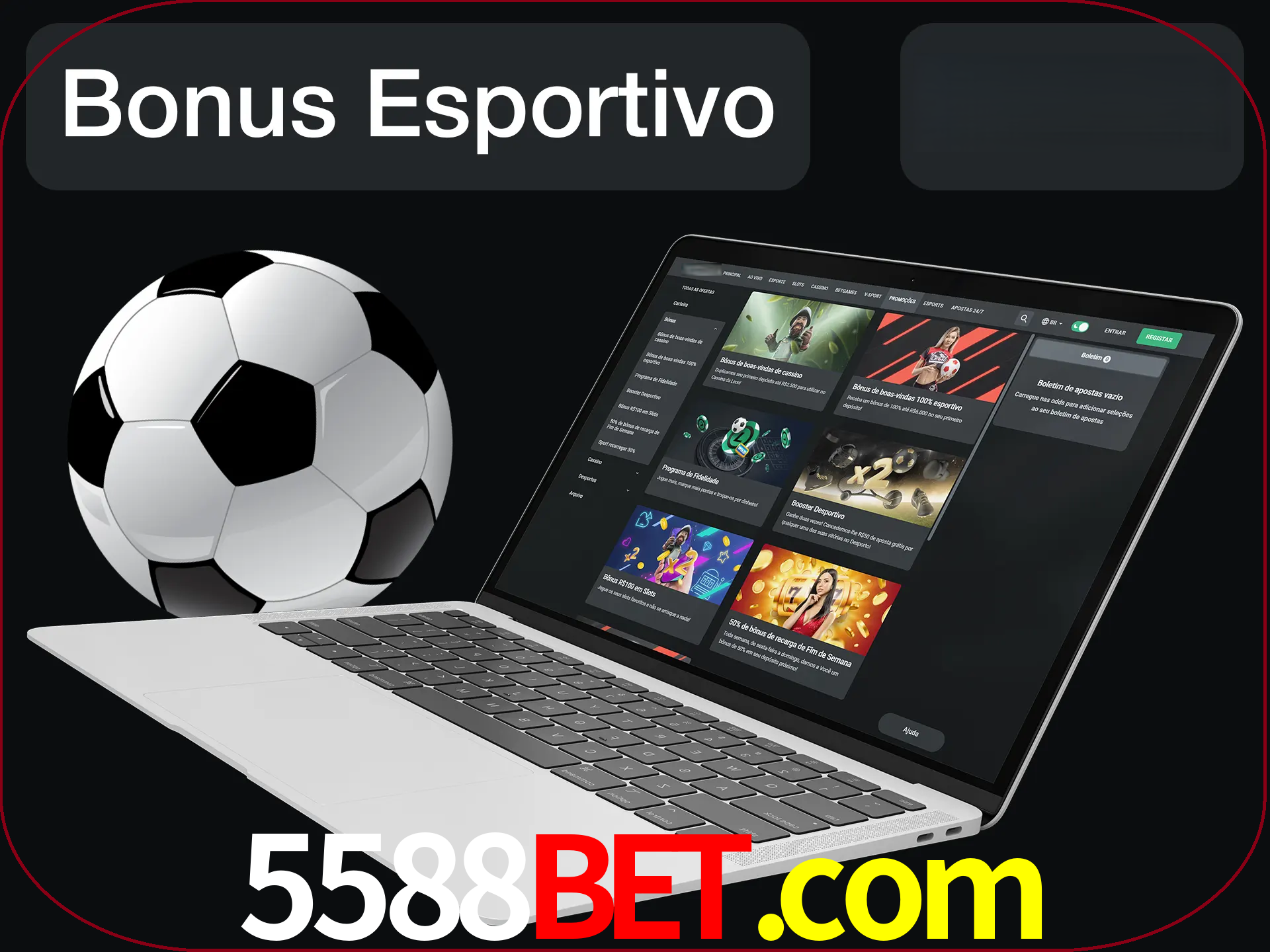 Antes de começar a apostar, use o bônus esportivo.
